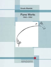 Piano Works 1942-1952 piano sheet music cover